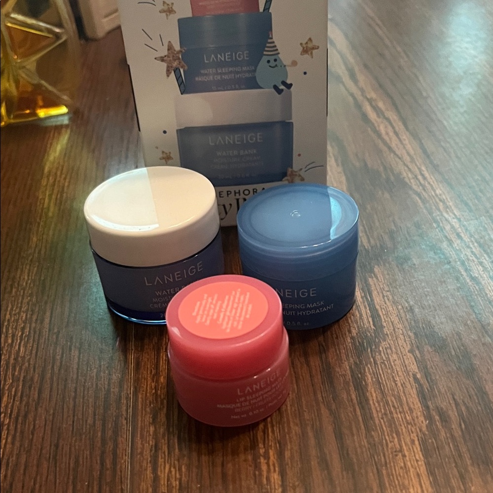 LANEIGE Blue and Pink Skincare Trio